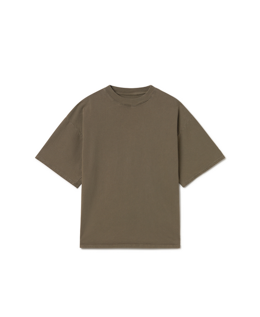300 GSM 'Vintage Khaki' T-Shirt