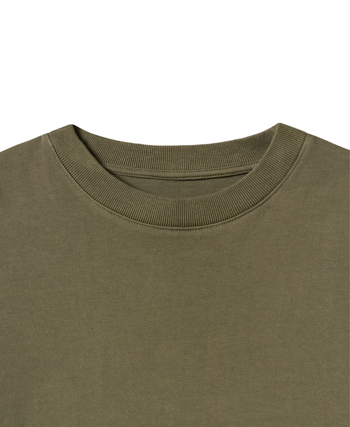 300 GSM 'Army Olive' T-Shirt – Velour Garments