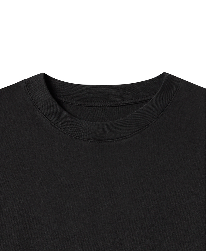 Cashmere knit t-shirt - Black Jet main image 1