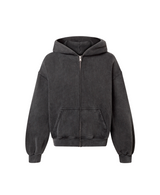 450 GSM ‘Vintage Black’ Zipper