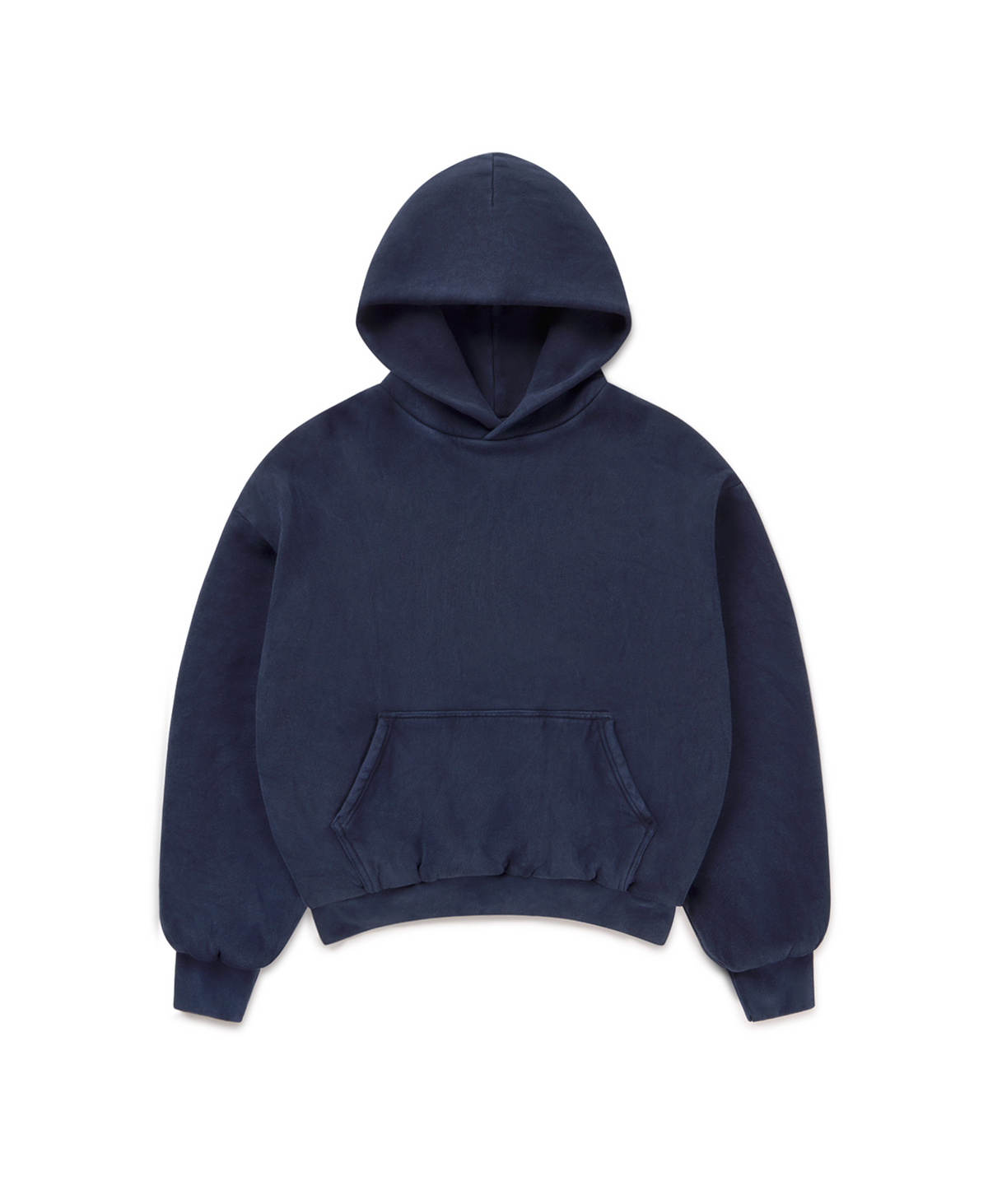 1000 GSM 'Vintage Navy Blue' Double Hoodie