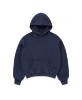 1000 GSM 'Vintage Navy Blue' Double Hoodie