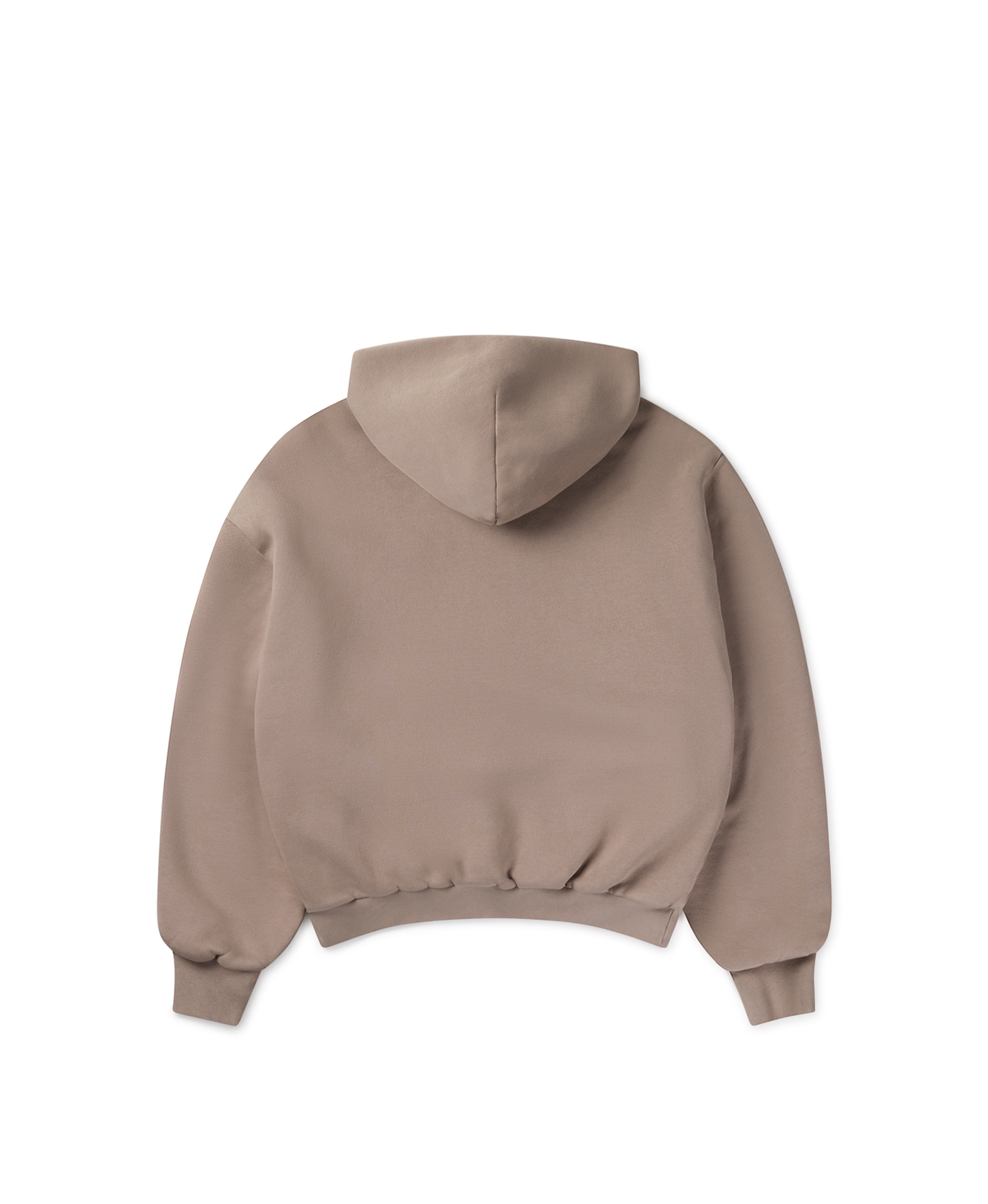 1000 GSM 'Vintage Taupe' Double Hoodie – Velour Garments