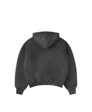 Load image into Gallery viewer, 1000 GSM &#39;Vintage Black&#39; Double Hoodie
