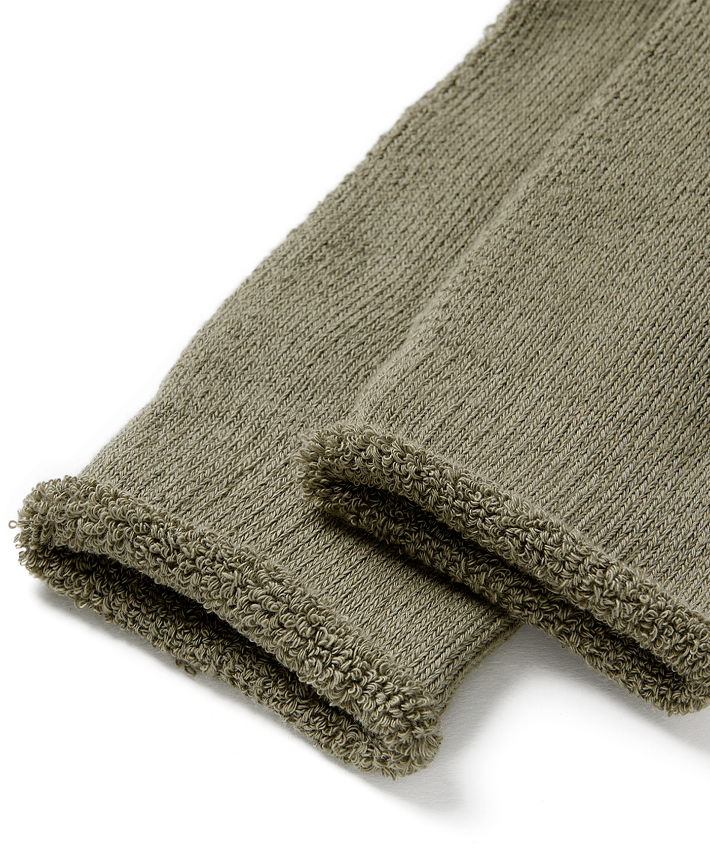 Boucle 'Vintage Olive' Socks