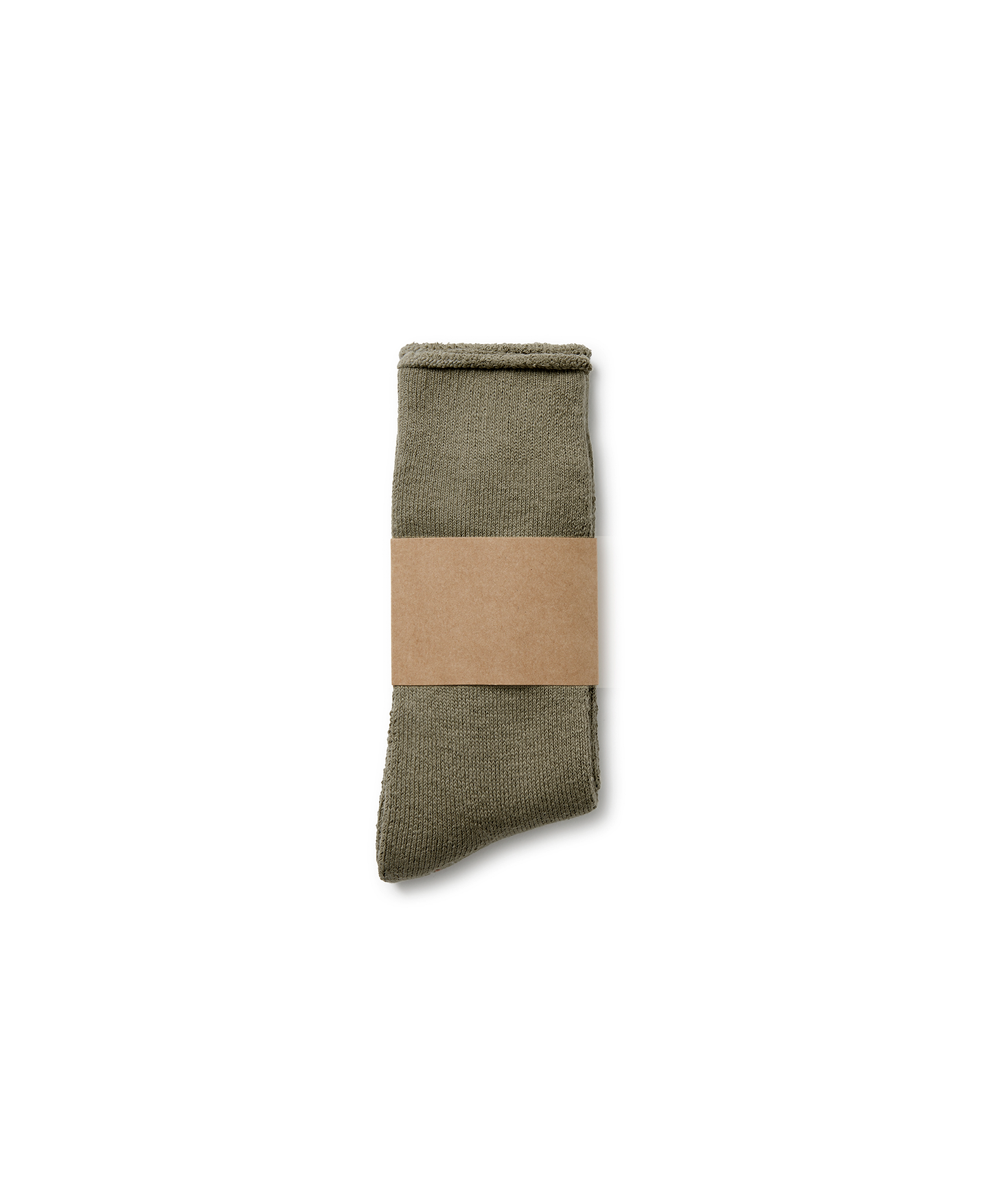 Boucle 'Vintage Olive' Socks