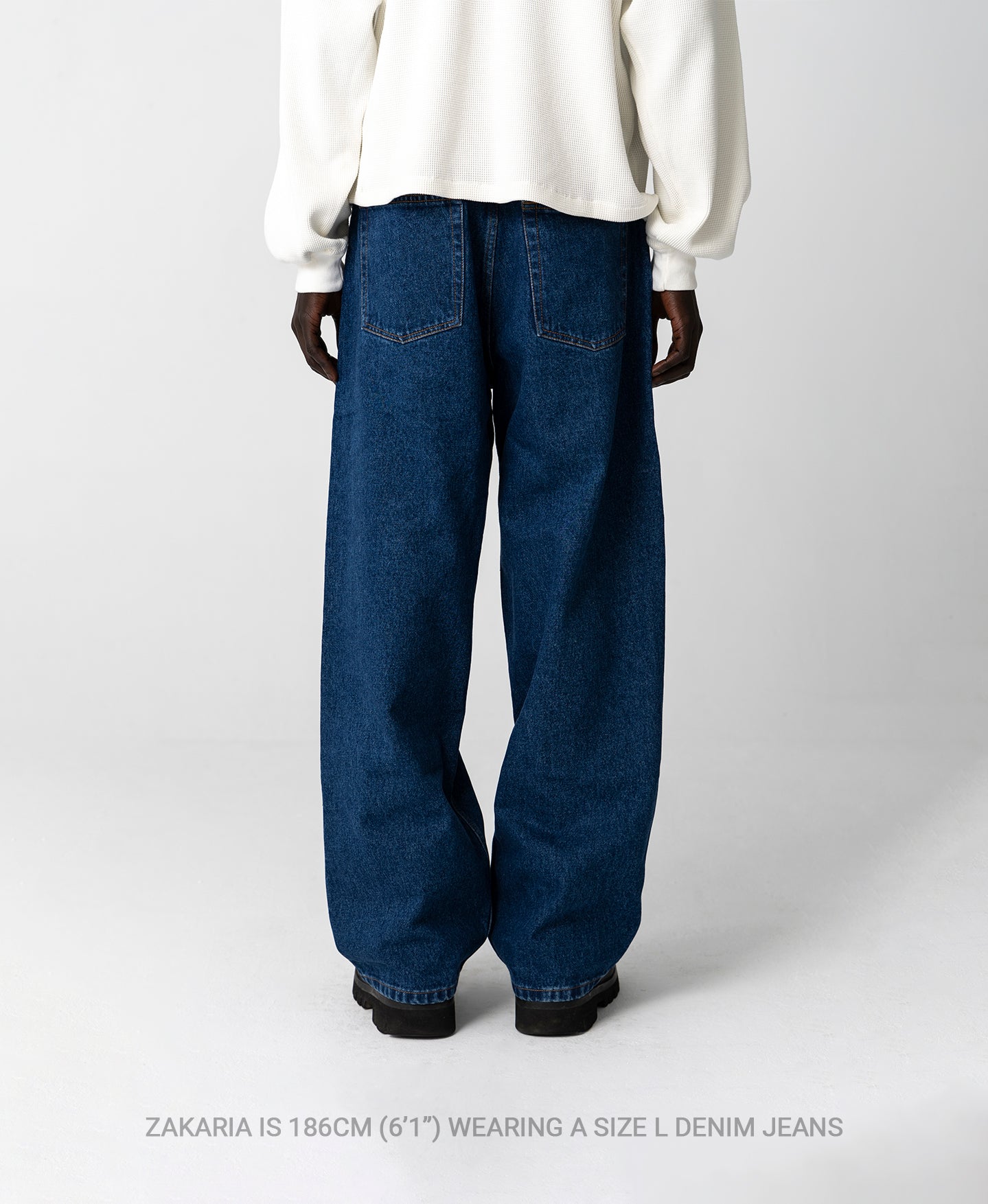 14oz 'Faded Black' Denim Jeans
