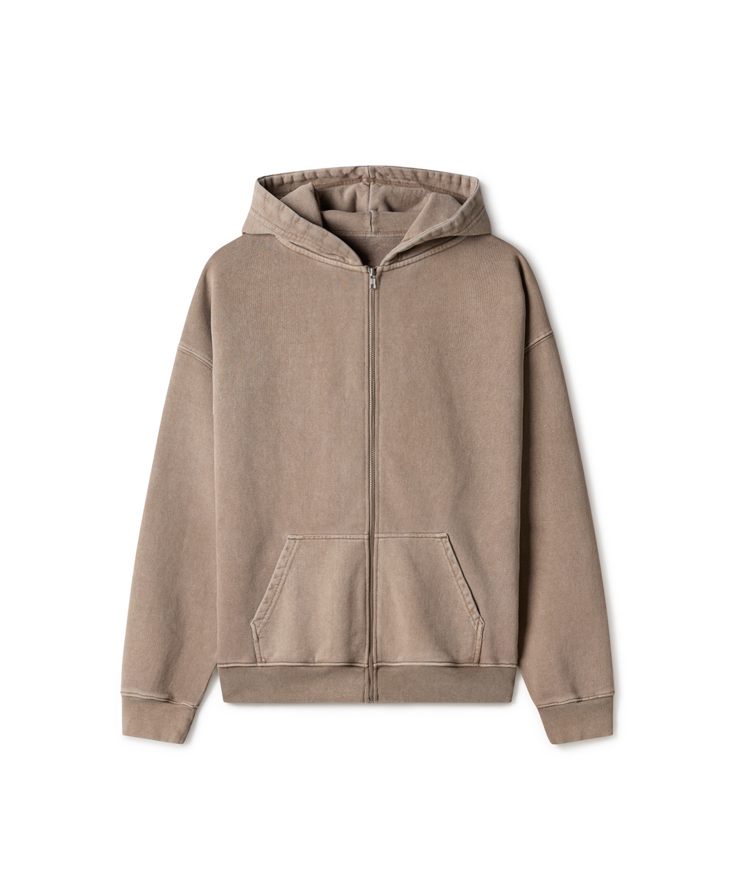 600 GSM 'Vintage Taupe' Zipper