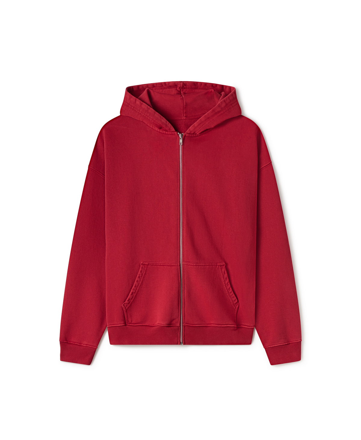 600 GSM 'Dark Red' Zipper