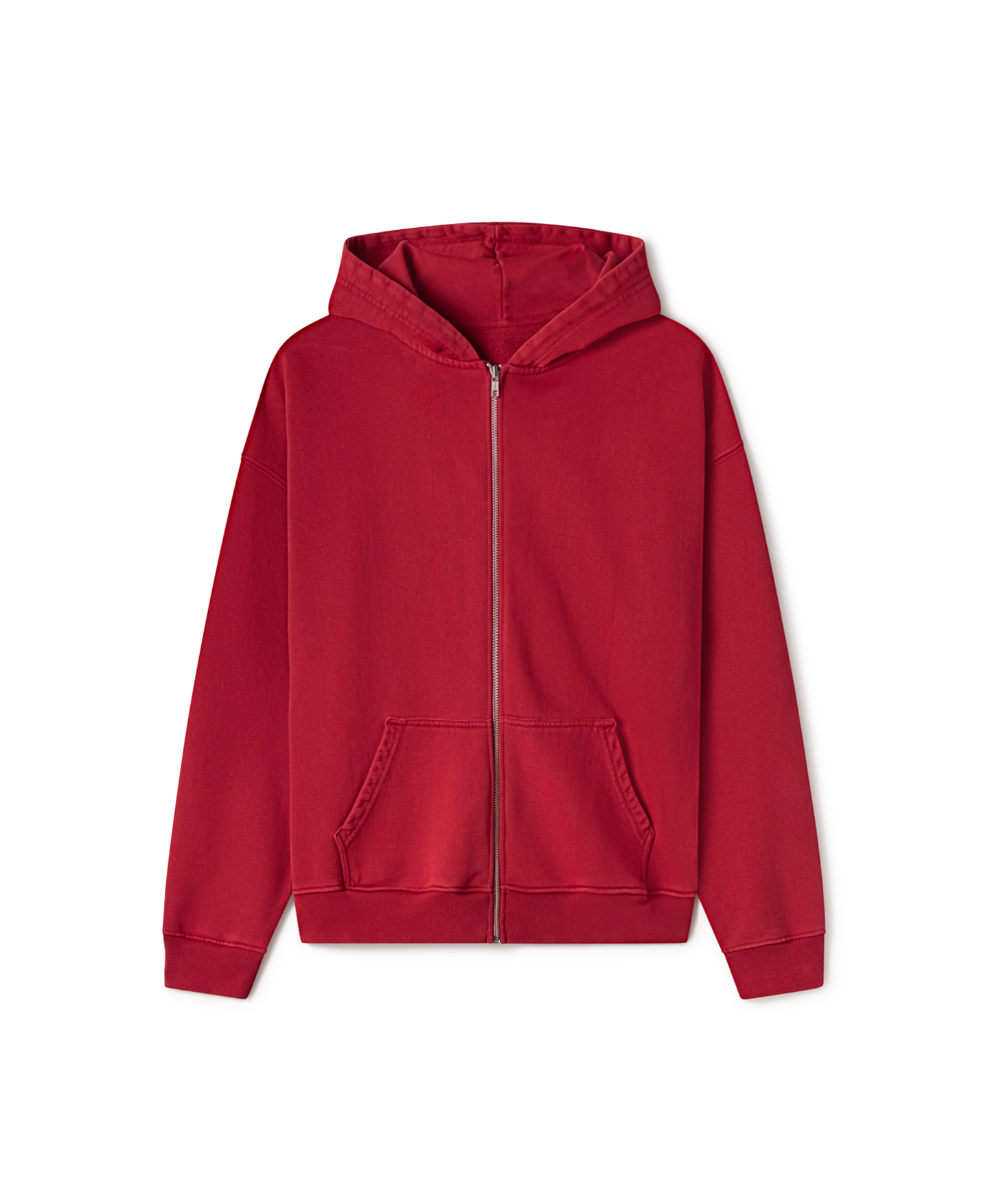 600 GSM 'Dark Red' Zipper