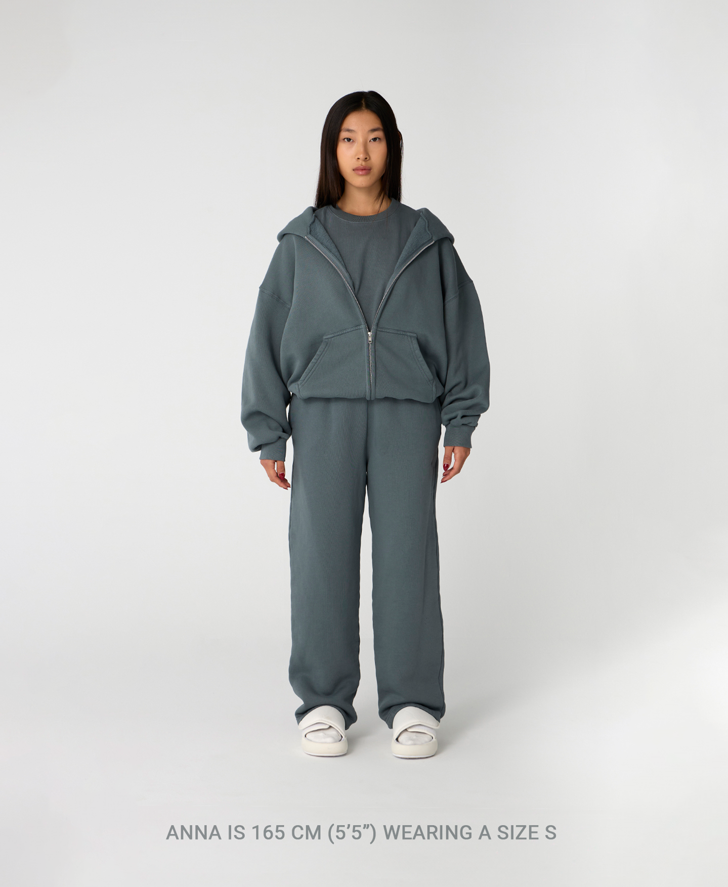 450 GSM ‘Frost’ Zipper