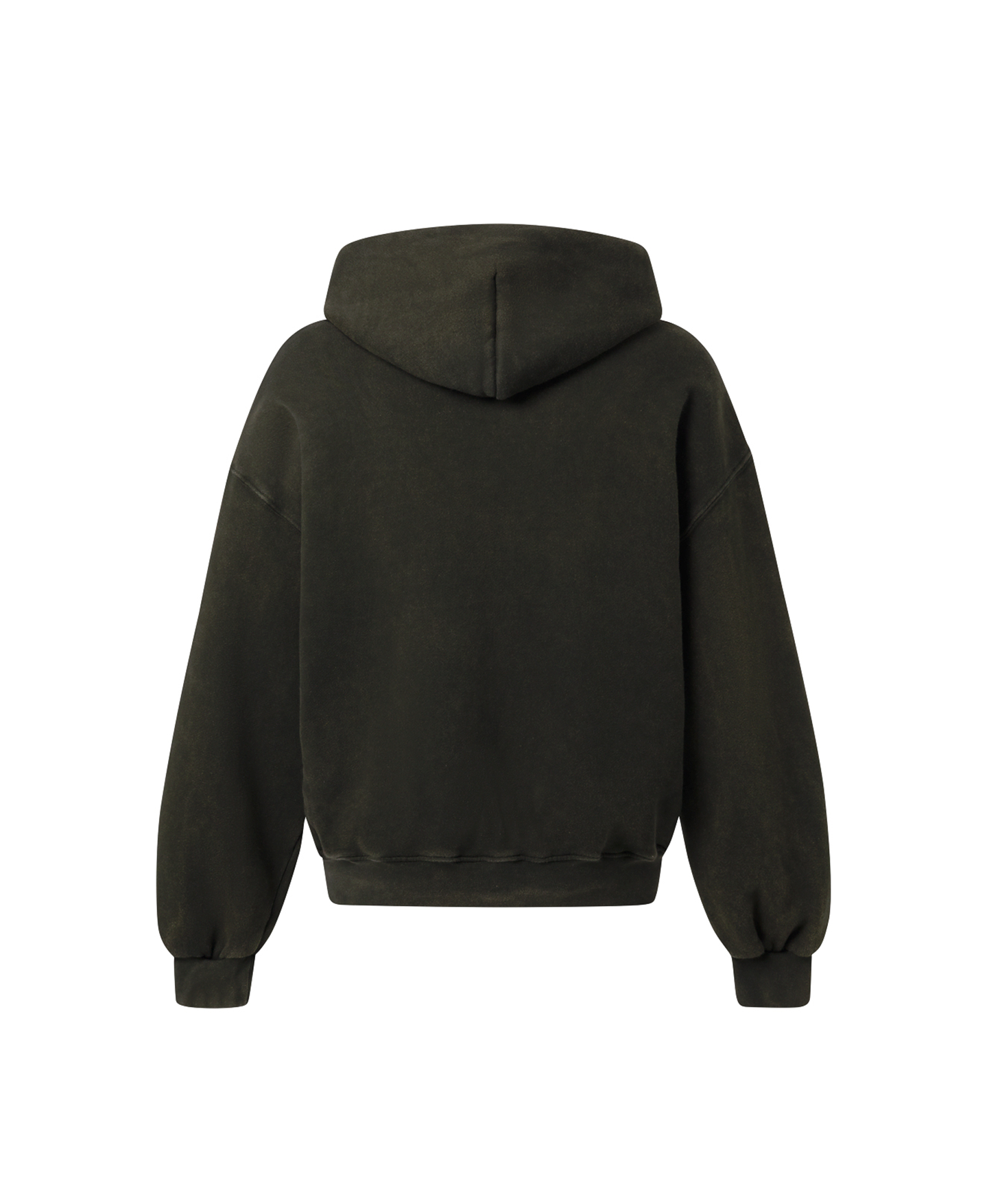 450 GSM ‘Bleach Black’ Zipper