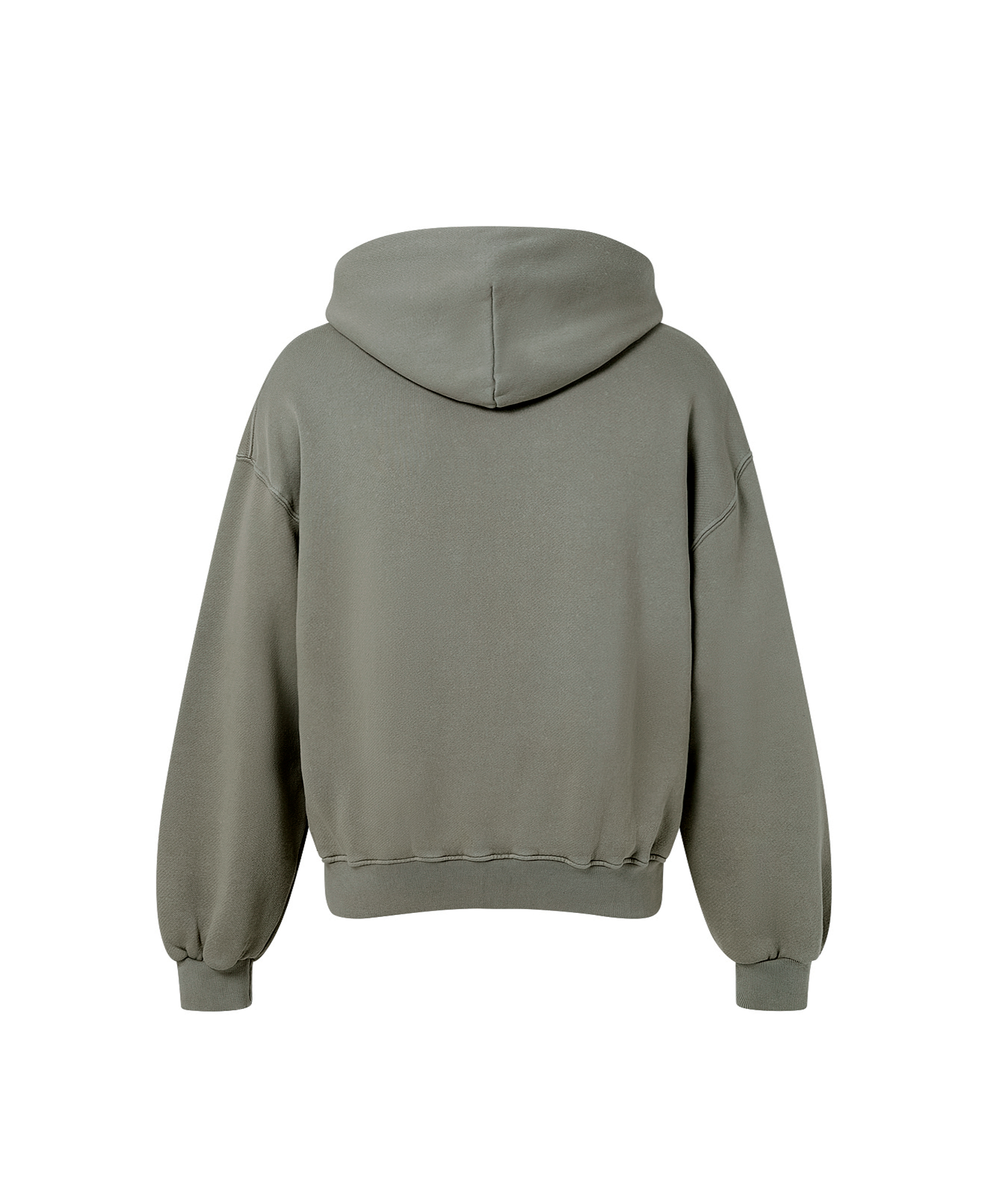 450 GSM 'Vintage Olive' Zipper