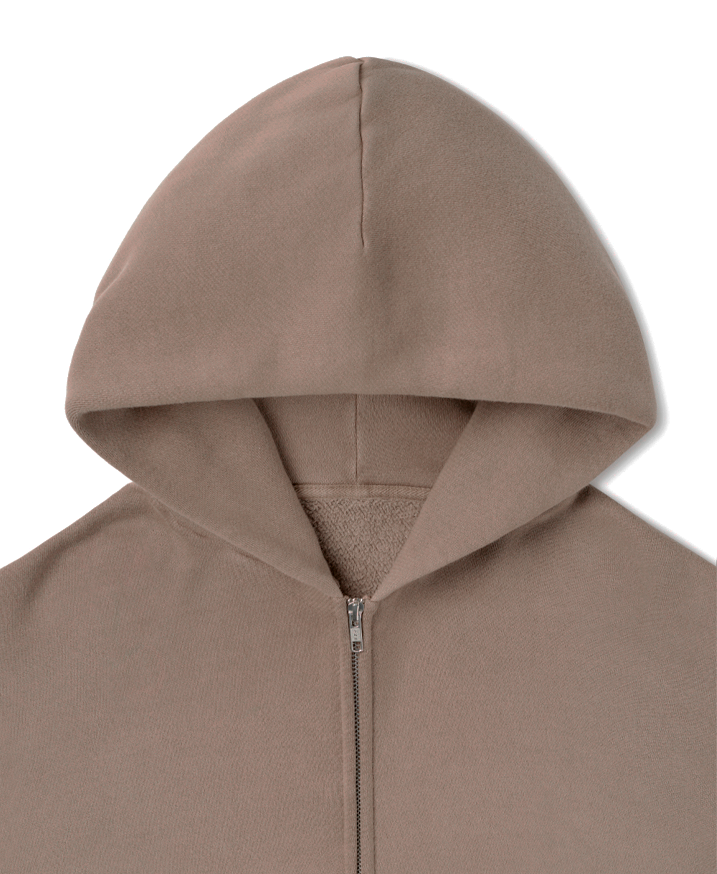 450 GSM 'Vintage Taupe' Zipper