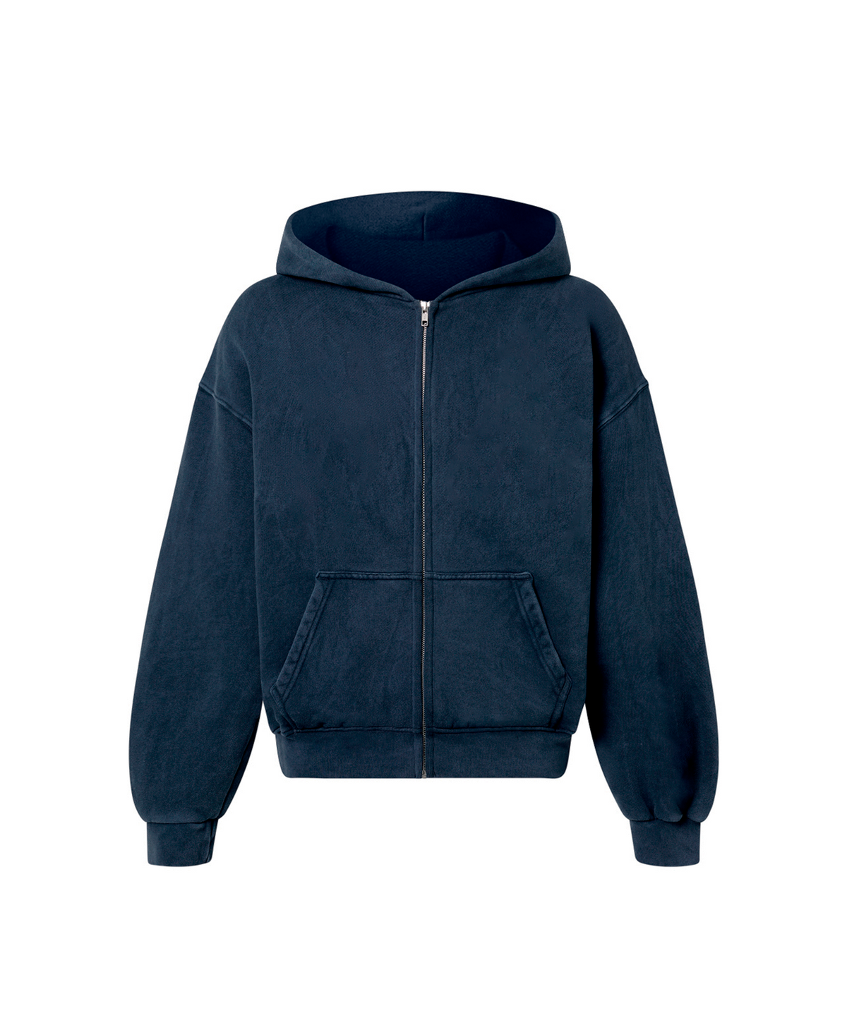 450 GSM ‘Vintage Navy Blue’ Zipper