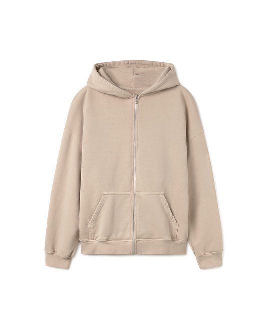 600 GSM 'Tan' Zipper