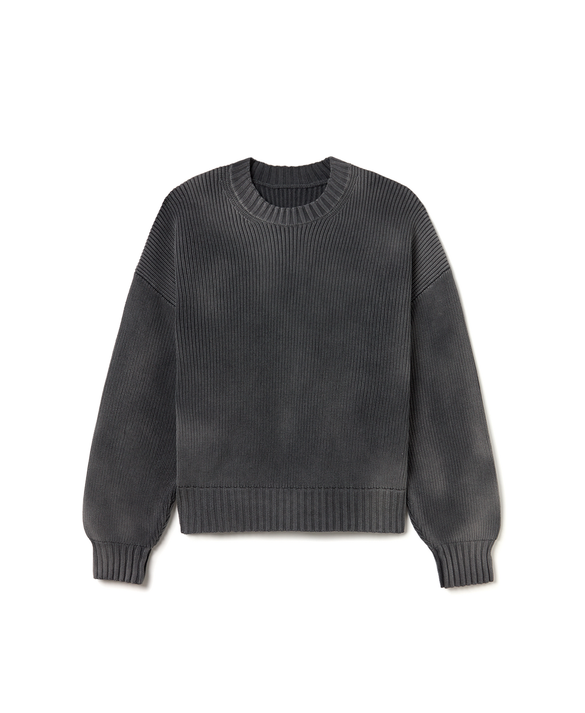 7 Gauge 'Vintage Black' Knit