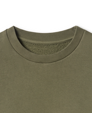 Load image into Gallery viewer, 450 GSM &#39;Army Olive&#39; Crewneck

