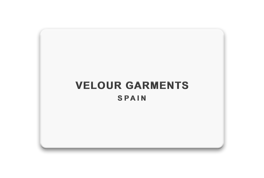 Velour Garments Gift Card