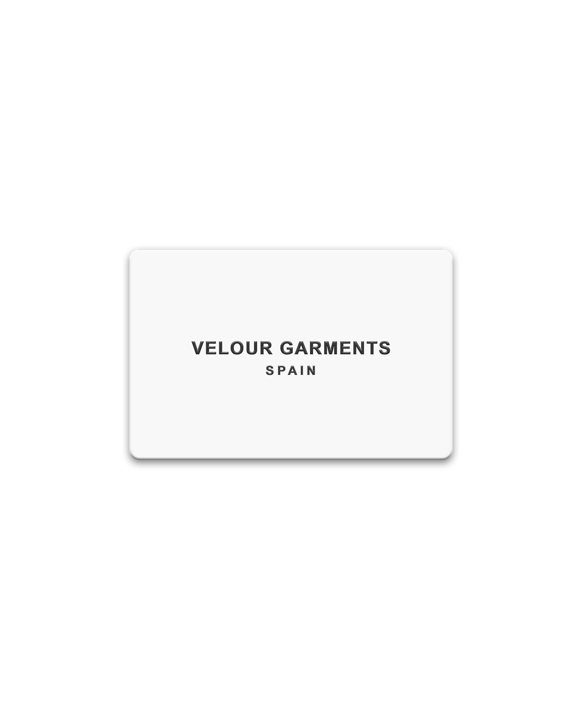 Velour Garments Gift Card