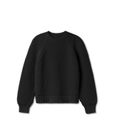 3 Gauge 'Jet Black' Knit