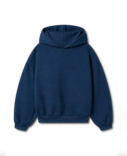750 GSM 'Navy Blue' Hoodie