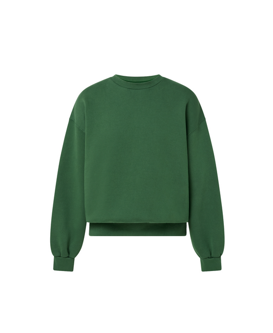 450 GSM 'Pine Green' Crewneck