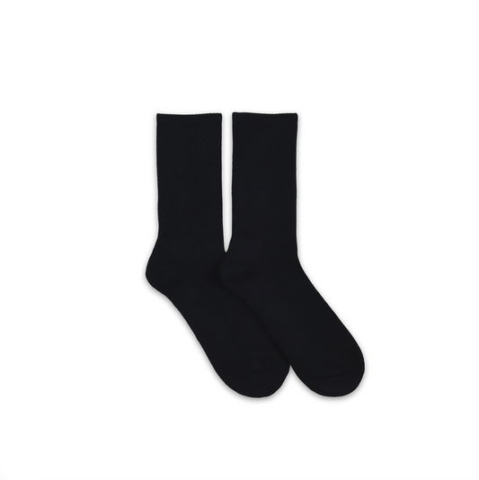 Jet Black Socks