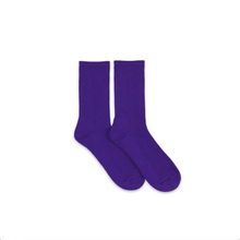 Load image into Gallery viewer, Court Purple Socks

