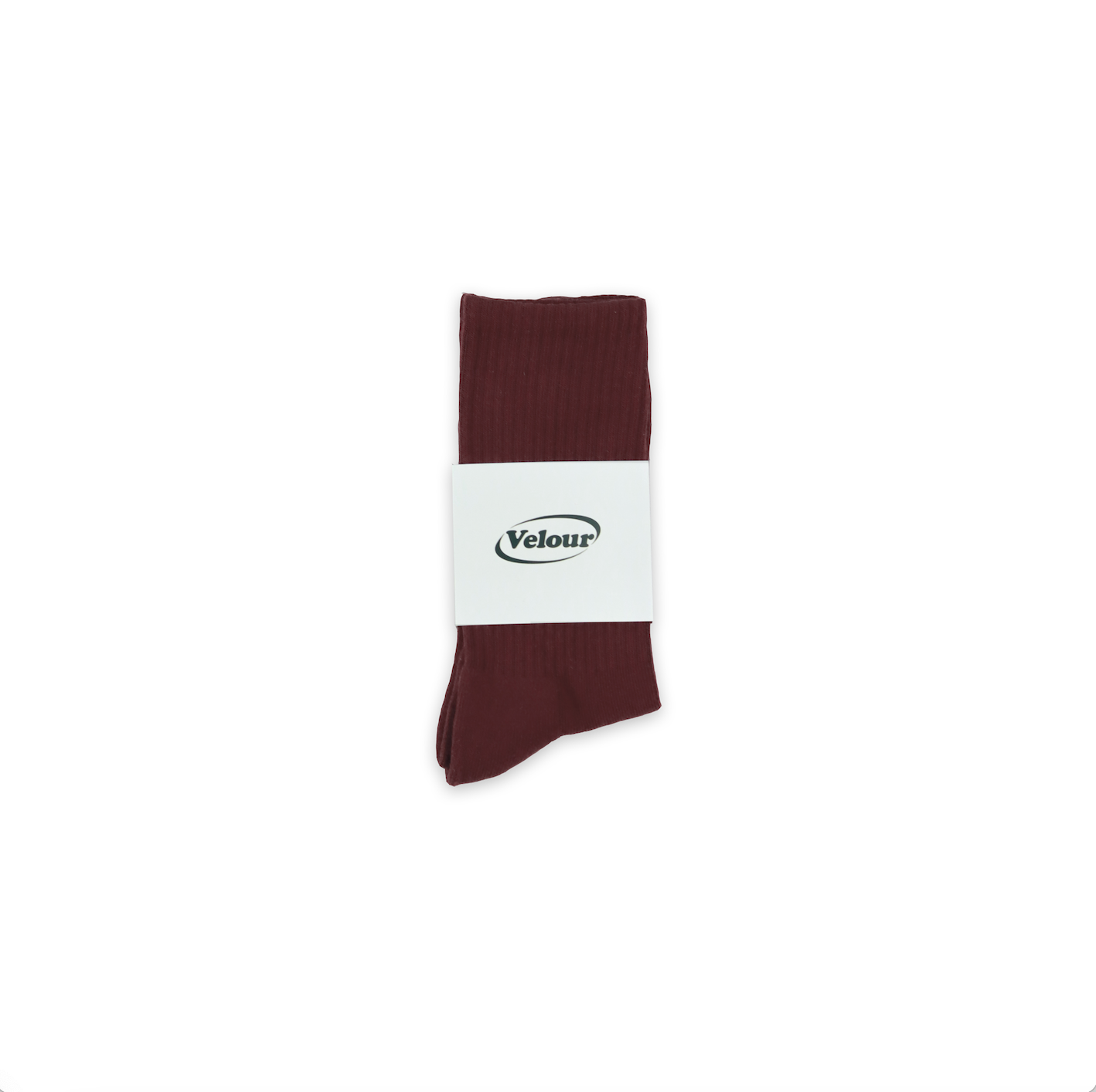 Maroon Socks