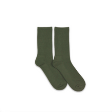 Load image into Gallery viewer, Olive Green Socks
